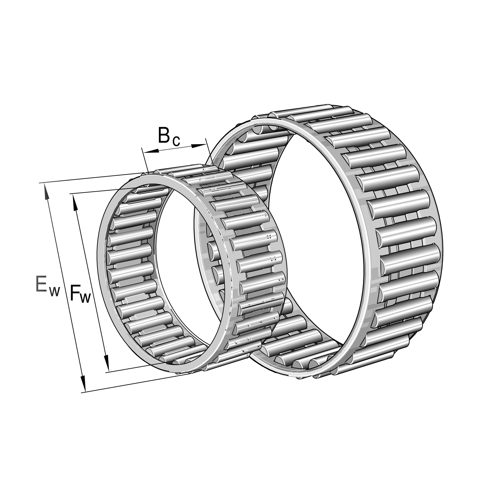 Needle Roller Cage Assembly, KT-354525