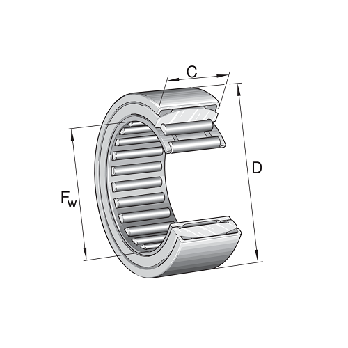 Aligning Needle Roller Bearing, RPNA-15