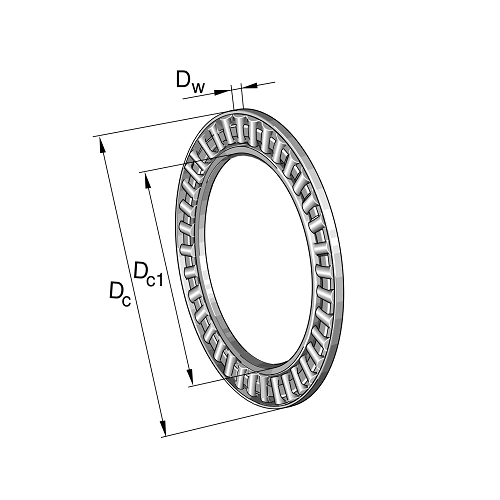 Axial Needle Roller Bearing, AXK-160200