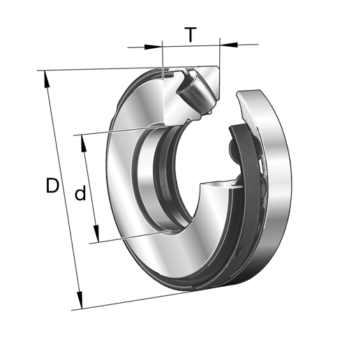 Spherical Roller Bearing, 29417E.M1