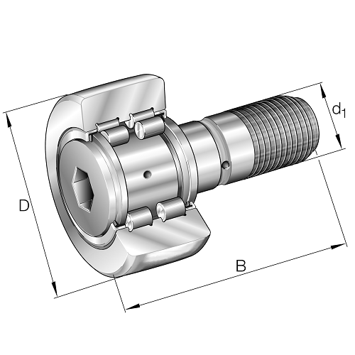 Cam Rollers, PWKR-80-2RS-RR