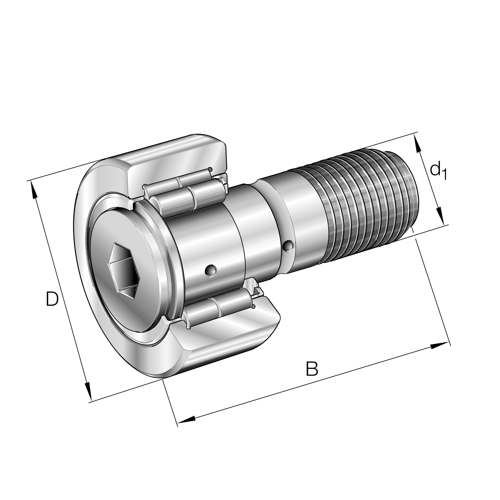 Cam Follower, NUKR-47