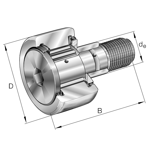 Cam Follower, KRE-16PPXA