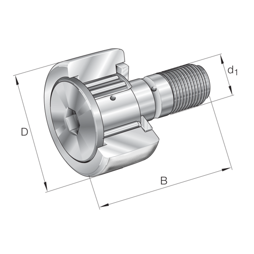 Cam Follower, KR-47X