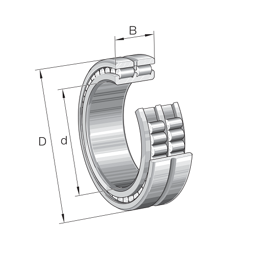 Cylindrical roller bearing -  SL Type, SL-024852