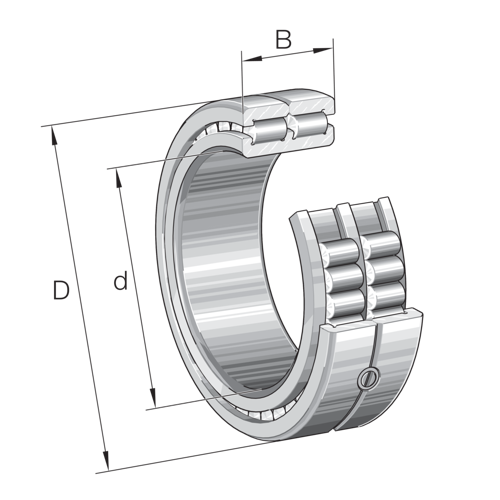 Cylindrical roller bearing -  SL Type, SL-014912