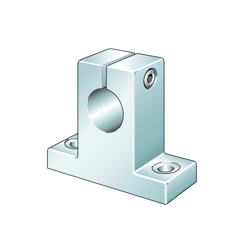 Shaft Support Block, GW-50