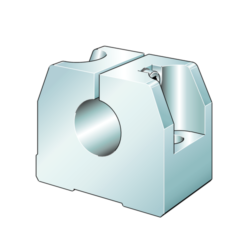 Shaft Support Block, GWH-20