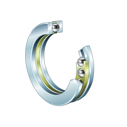 Axial Thrust Ball Bearing, 51148MP