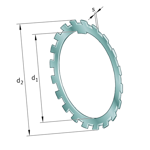 Tab Washer, MB17