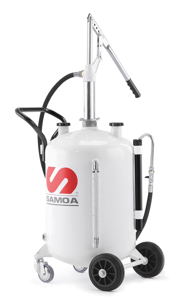 SELF CONTAINED HAND OP LUBRICANT DISPENSER - 70 LITRES