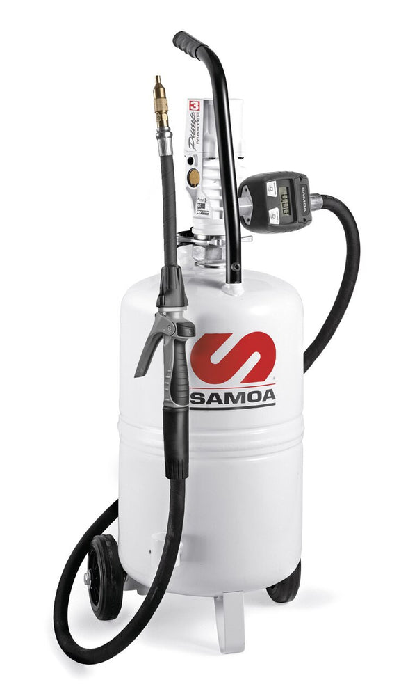 SELF CONTAINED AIR OP LUBRICANT DISPENSER C/W METER - 25 LITRES