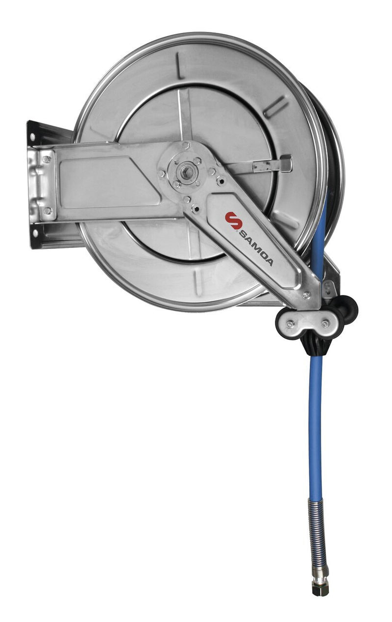 RM-12SS STAINLESS STEEL 20 MTR X 1/2" (LP AIR/WATER) HOSE REEL