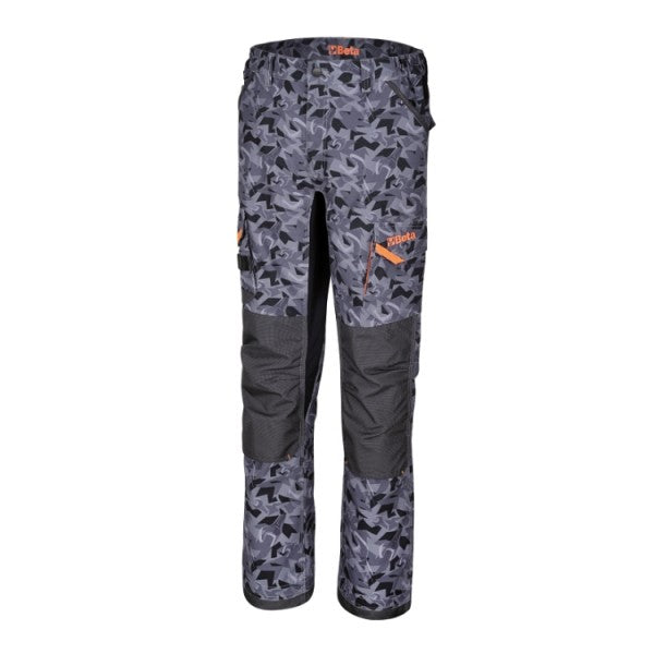 XL-WORK TROUSERS, CAMOUFLAGE