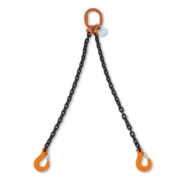 8092 D6-1-CHAIN SLING EN818-4 2 LEGS 1M