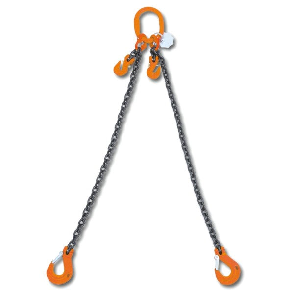 8097 D7-3-CHAIN SLING EN818-4 2 LEGS 3M