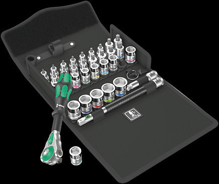 8100 SB ALL-IN ZYKLOP SPEED RATCHET SET 3/8 DRIVE METRIC 35PC