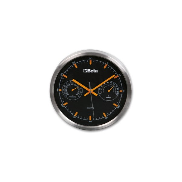 9594-CLOCK WITH THERMOMETER