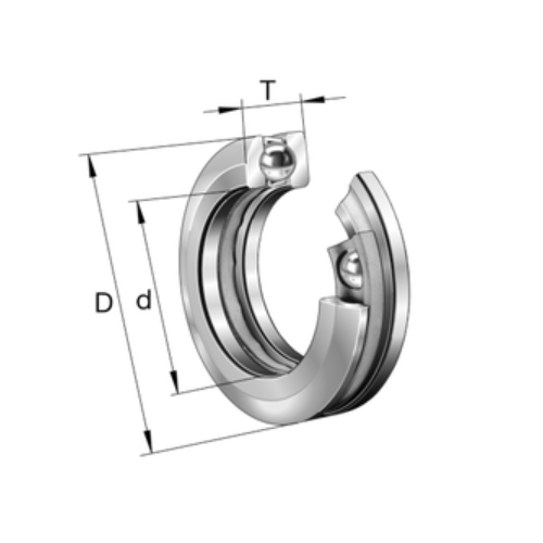 Axial Thrust Ball Bearing, AKL-7