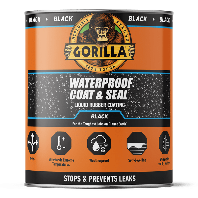 Gorilla Waterproof Patch & Seal Pourable Black 473ml