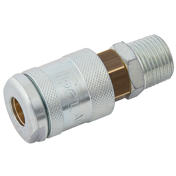 1/2" BSPT Male Coupling; AC4JM02