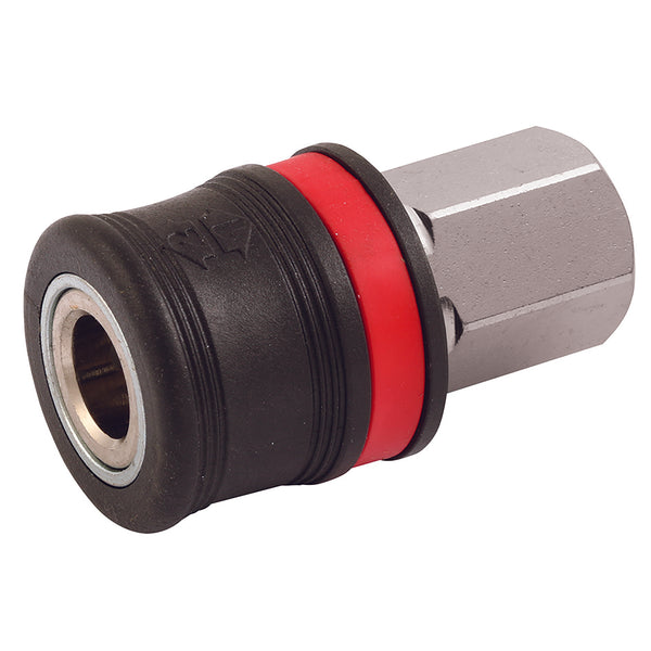 1/2" BSPP Female Safety Coupling; AS71JF