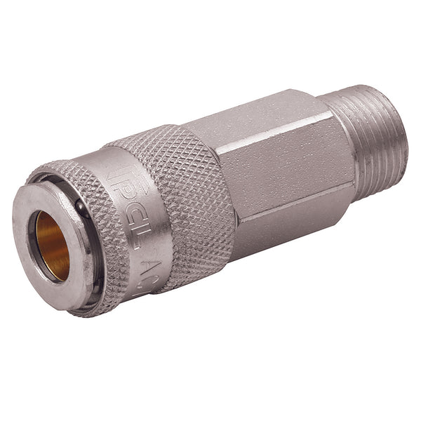 1/2" BSPT Male Coupling; AC77JM
