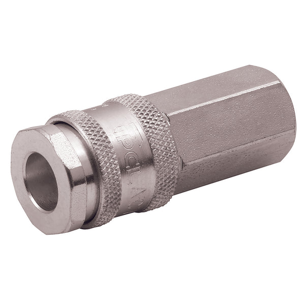 1/2" BSPP Female ISO B12 Coupling; AC75JF