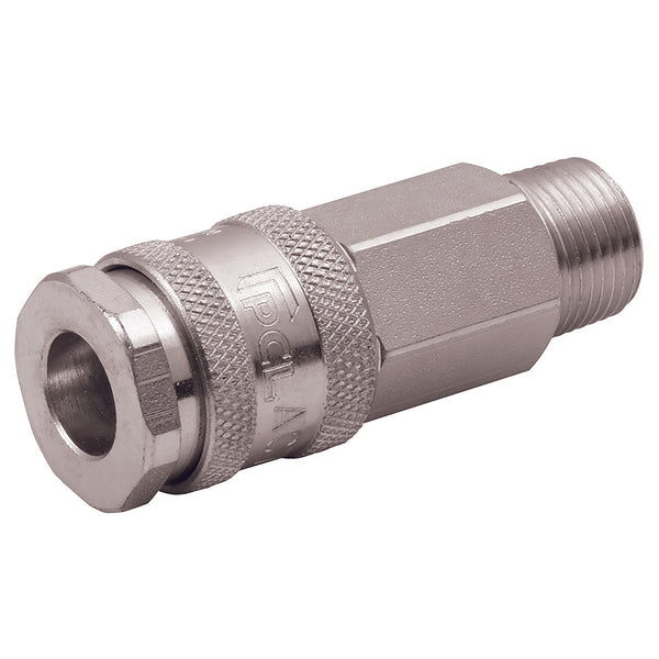 1/2" BSPT Male ISO B12 Coupling; AC75JM