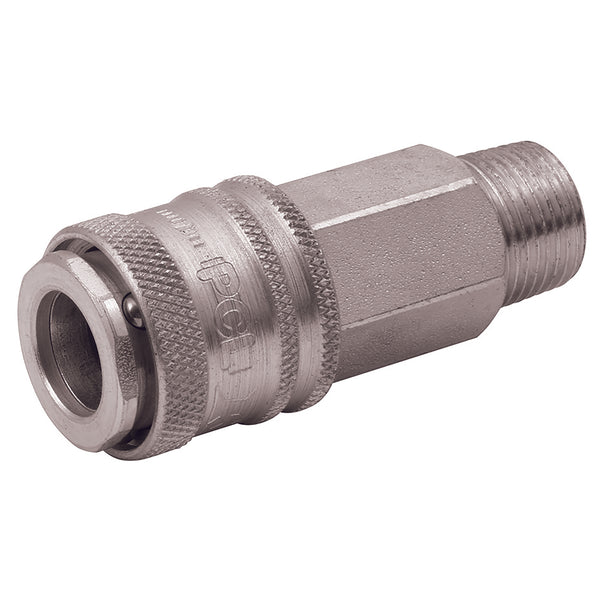 1/2" BSPT Male Coupling; AC78JM