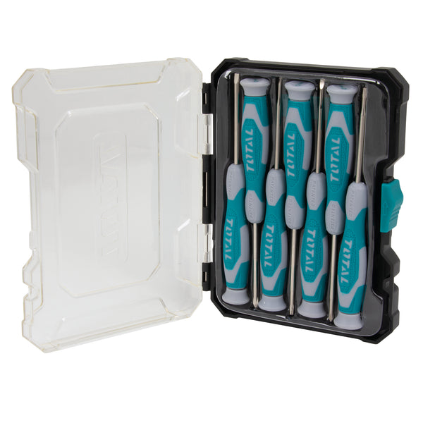 PRECISION SCREWDRIVER SET, 7 PIECES; THT250726