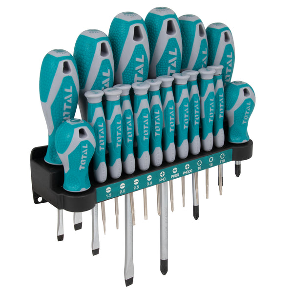 SCREWDRIVER/PRECISION SET, 18 PIECES; THT250618