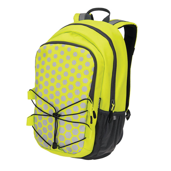 Yellow PW3 Hi-Vis Rucksack, Portwest; B955YER