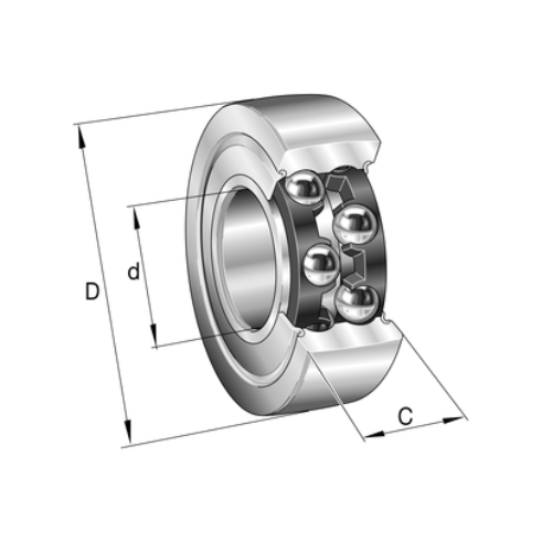 Ball Track Roller, LR-5304AH01