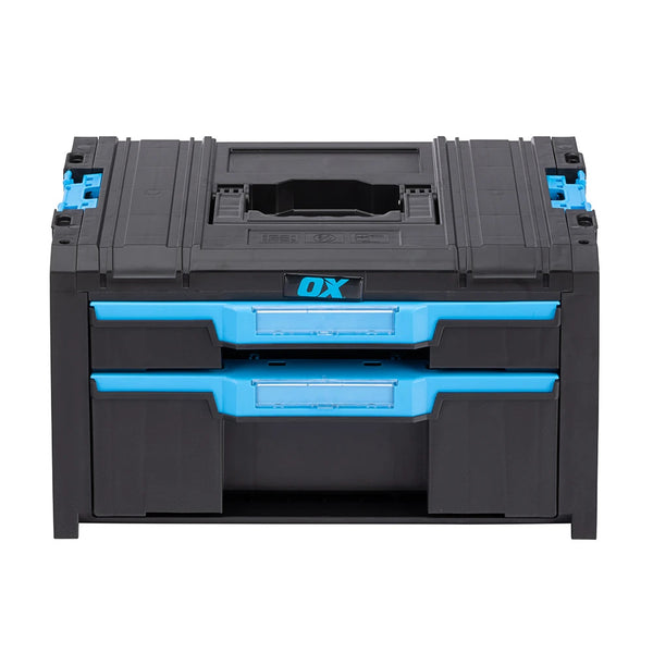 OX TOOLTREK Trade 2 Drawer Tool Box