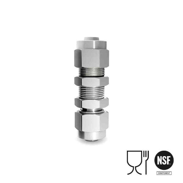 X1590 Metric Bulkhead Union - X1590 6/4