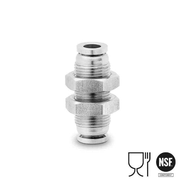 X6590 Stainless Steel Push In Fitting - X6590 8