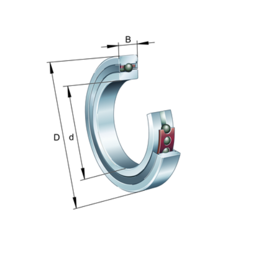 Angular Contact Ball Bearing, XCS7001ETP4SUL