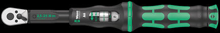 CLICK TORQUE A 5 TORQUE WRENCH 2.5 - 25NM 1/4" SQ.