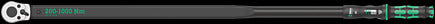 CLICK TORQUE E 1 TORQUE WRENCH 200 - 1000NM 3/4" SQ.