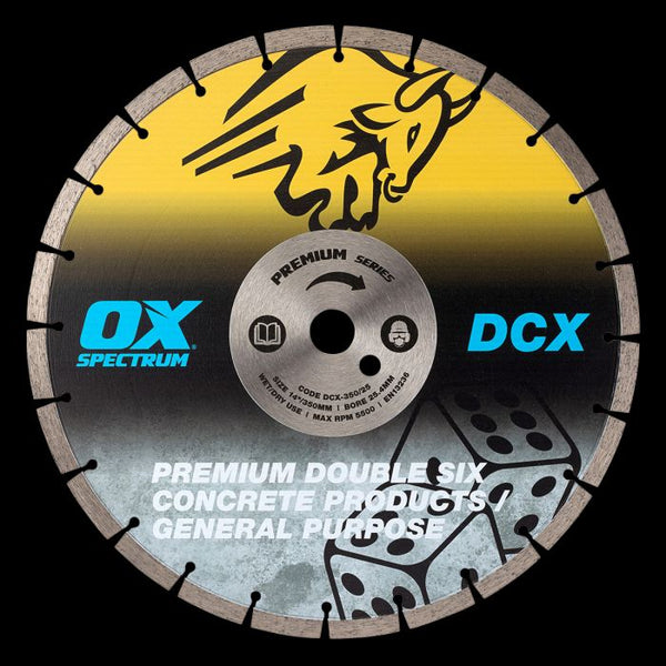 Spectrum Plus Double Six Diamond Blade - GP - 300/20mm