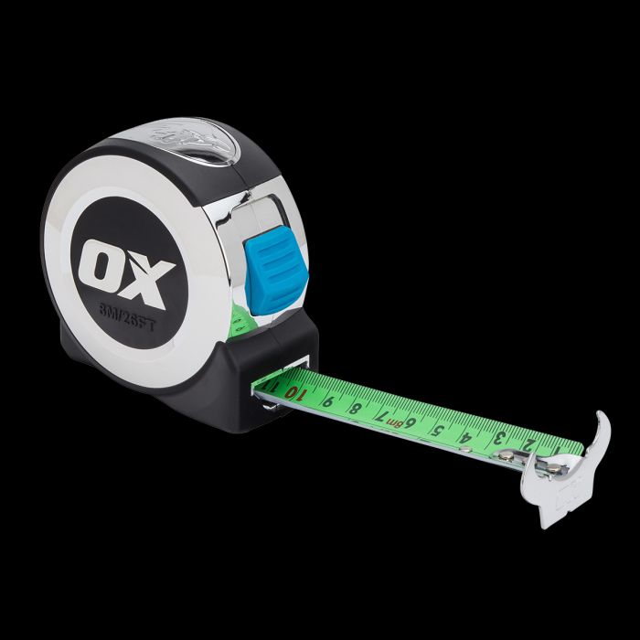 OX Pro Tape Measure - 8m / 26ft