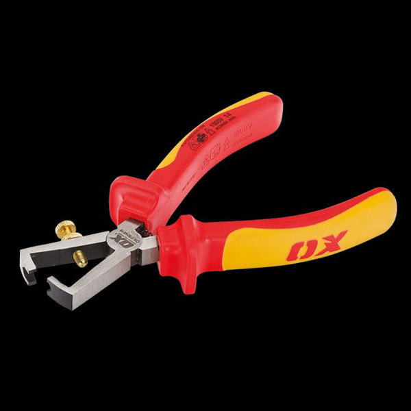 OX Pro VDE Wire Stripper Pliers - 160mm / 6in