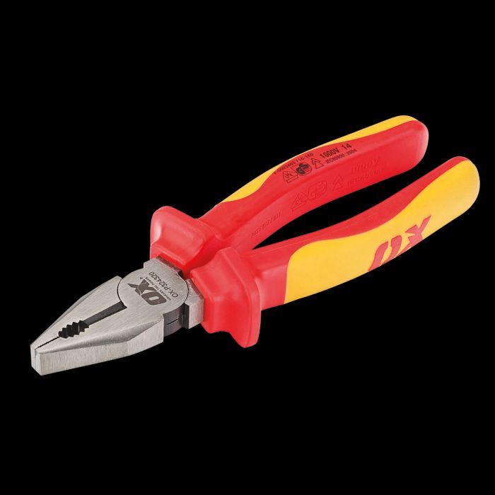 OX Pro VDE Combination Pliers - 180mm / 7in