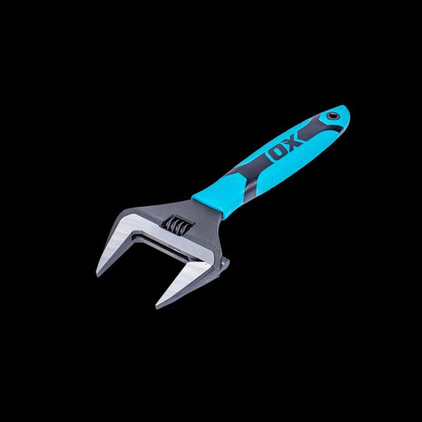 OX Pro Ultra Wide Jaw Adjustable Wrench - 6"/150mm