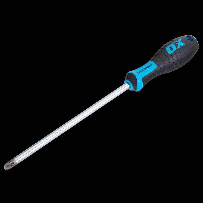 OX Pro Pozi Screwdriver PZ4 x 200mm