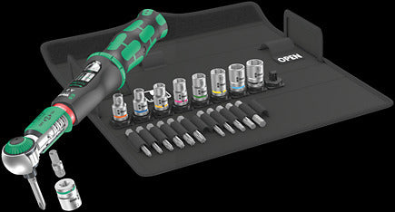 SAFE-TORQUE A 2 SET 1; 2 - 12NM 1/4" HEX 23PC