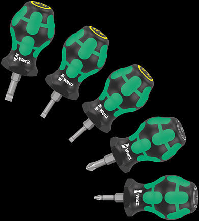 STUBBY SET 2 KRAFTFORM SCREWDRIVER SET PZ/SL 5PC