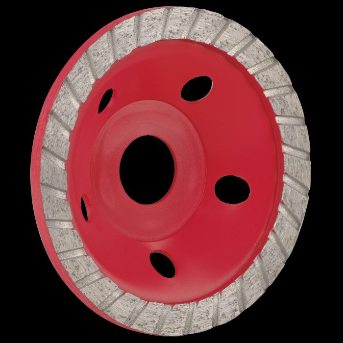 Spectrum Superior Turbo Cup Grinding Disc - 100/22.23mm