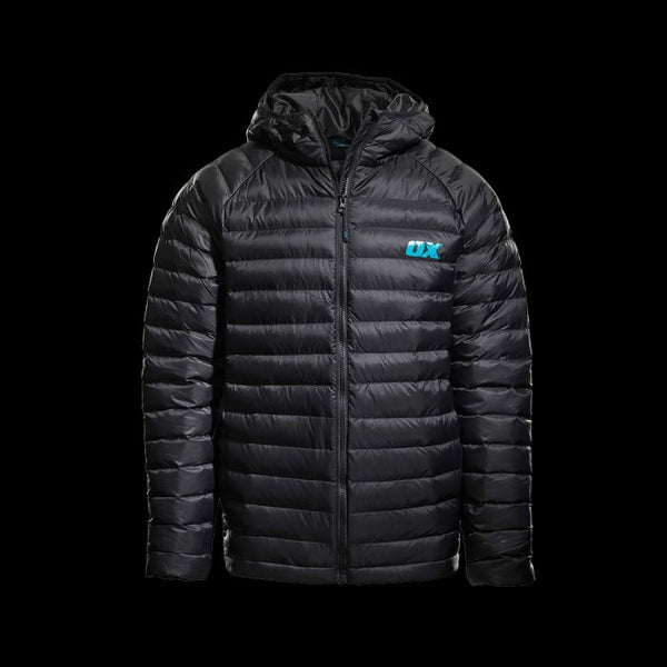 OX Ribbed Padded Jacket (Black) - S